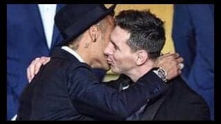 CL16強で激突 ネイマールがメッシにメッセージ「また会おう、アミーゴ」