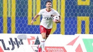 今季17発の鹿島FWエヴェラウドが手術、清水戦で鼻骨骨折