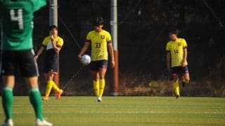 【ソッカー（男子）】降格圏チームに手痛い敗戦…残留を決めきれず  第２１節 Vs専大