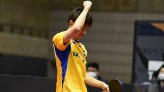 丹羽孝希、水谷隼との“五輪代表左腕対決”制し「自信になった」