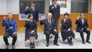 【春高バレー】静岡代表の聖隷、富士見が県庁表敬