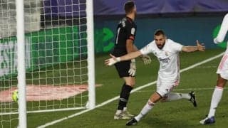 レアル 10人のビルバオに辛勝 ベンゼマが“ドブレーテ”でチームを救う