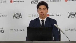 FA権行使せず残留の鷹・長谷川は1000万円減　8月に新型コロナ感染「しんどかった」