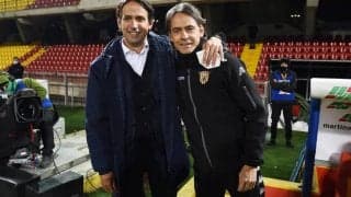 ドローに終わった兄との一戦を嘆くS・インザーギ「前半で2点目を決められなかった」