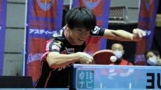 “パリ世代”戸上隼輔、東京五輪代表の丹羽孝希に2連勝「毎試合チャレンジャー精神」