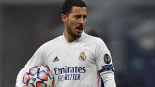 太もも負傷のアザールがトレーニングに復帰