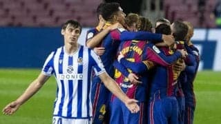 ソシエダの名将も“ビックリ”「こんなバルサを見るのは久しぶりだった」