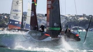 アメリカンマジックが2勝。アメリカズカップ・オークランド初日