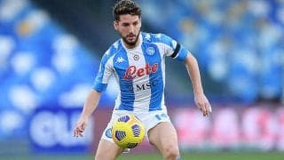 ナポリに痛手…メルテンスが左足首の損傷で最低でも3週間の離脱に