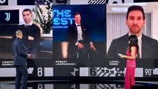 悔しわを露わ？最優秀選手賞逃したC・ロナウドの“しかめっ面”が話題に…自身はライバルたちに投票