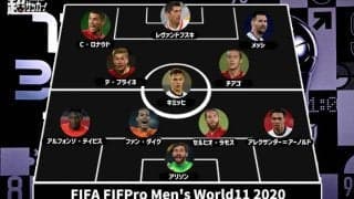FIFA/FIFProワールドイレブンが決定！リバプールとバイエルンから最多選出