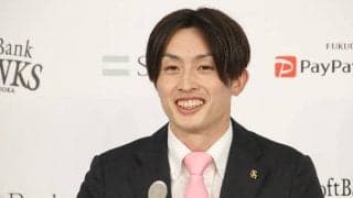 鷹・周東佑京は倍増4000万も保留　大幅増も「整理してゆっくり話をしたい」