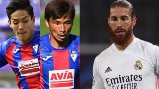 【ラ・リーガ第14節プレビュー】乾＆武藤が好調レアル・マドリーに挑む!