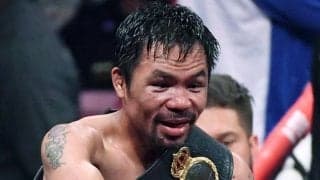 42歳パッキャオ、悪寒走る左フックで失神KO　衝撃シーン集に海外「1番最初のエグイ」