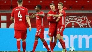 レヴァンドフスキのラストプレー弾でバイエルンがレバークーゼンとの首位攻防戦を制す《ブンデスリーガ》