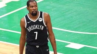 プレシーズンゲーム2試合目を25得点3ブロックで終えたデュラント「ゴールへアタックできる仲間がいるのは頼もしい」