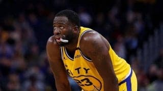 右足を痛めたウォリアーズのドレイモンド・グリーン、ネッツとの開幕戦出場が微妙に