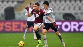 冨安フル出場のボローニャ、2試合連続ドローに持ち込むも4戦未勝利《セリエA》