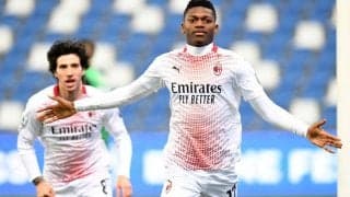 開始6秒のセリエA最速ゴールが生まれたミランがサッスオーロとの上位対決を制して首位死守《セリエA》