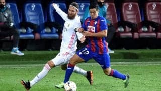 「審判すらハッキリしていない」武藤嘉紀のヘッドがセルヒオ・ラモスのヒジに当たったシーンにエイバル指揮官が言及