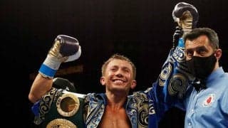 ゴロフキンが「パッキャオみたいだ」　ダウンの相手を見下ろす“支配的1枚”に米興奮