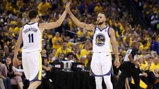 ステフィン・カリーがアキレス腱を断裂をしたトンプソンについて「チームメートとして僕らは彼に寄り添う」