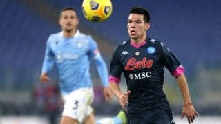 ナポリ攻撃陣にまた負傷者…ロサーノがラツィオ戦でケガ