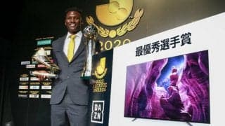 MVP受賞の柏FWオルンガが28ゴールで最も印象深いのは「仙台戦のゴール」《2020Jリーグアウォーズ》