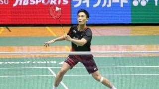 桃田賢斗、11か月ぶり公式戦で白星発進　事故から復活「帰ってきたな、という感じ」