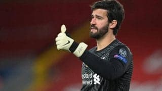 リバプールの単独首位を喜ぶアリソン「他チームにプレッシャーをかけられる」