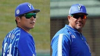 「私服でも際立つ師弟感」　茶髪姿のDeNA佐野＆ラミレス氏の2ショットにファン歓喜