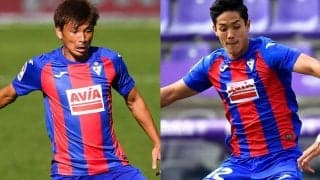 乾、武藤、米井のエイバル日本人トリオが俳優デビュー？ クラブ公式動画で迫真演技