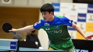 張本智和、今季Tリーグ初勝利も「まだまだこれに満足してはいけない」