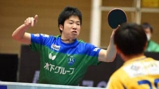 水谷隼、3戦連続の2点取り 「最近はアクティブに攻められている」と指揮官も高評価