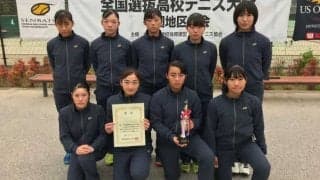 中国地区大会　岡山学芸館高等学校インタビュー【第43回全国選抜高校テニス大会】