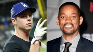 ドジャースと俳優、2人のウィル・スミスが夢の競演！　MLB公式も興奮「実現した」