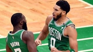 アデトクンボ相手に見事な決勝弾を沈めたテイタム「俺はものすごく練習を重ねてきた」