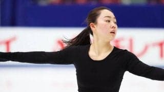公式練習後インタビュー　樋口新葉／全日本選手権