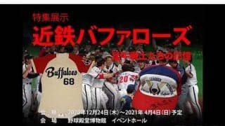 猛牛戦士の勇姿がいま再び…「近鉄」の歴史振り返る特別展示が野球殿堂博物館で開催