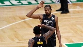 カイリーとデュラントで計66得点を奪ったネッツが堅守を誇るセルティックスを撃破