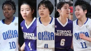 大会ベスト5…桜花学園のアマカが2年連続受賞、東京成徳大から主将・山田葵ら2名が選出／ウインターカップ女子