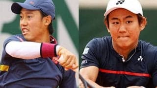  錦織41位、西岡は56位に 