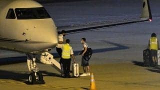 休暇を終えたメッシ 欠場するエイバル戦の数時間前にバルセロナへ到着