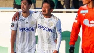 松本がチーム最多タイの9得点を記録したFW阪野豊史と契約更新