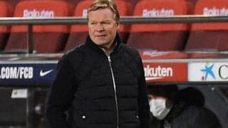 メッシ不在が影響? クーマン監督がドローを悔やむ「得点するのが難しいのは明らか」