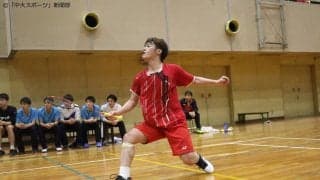 【年末特別企画】＃後輩へ託す思い　バドミントン部前主将　中川正麻（法４）