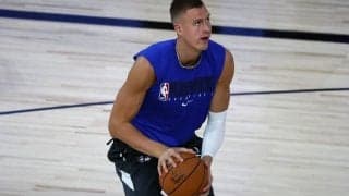 マブスの万能型ビッグマン、クリスタプス・ポルジンギスがチーム練習に復帰