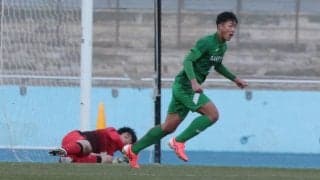 杉本翔の2点でビハインドを追いついた作陽がPK戦の末に星稜を下す《高校サッカー選手権》