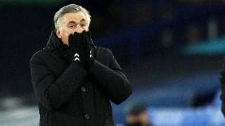 新年黒星発進のエバートン指揮官アンチェロッティ、1ptも掴めずの結果を悔しがる