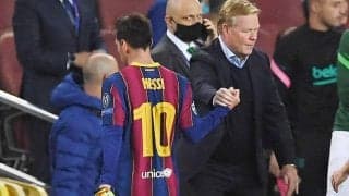 契約最終年のメッシ、他クラブとの交渉解禁も…クーマンは心配せず